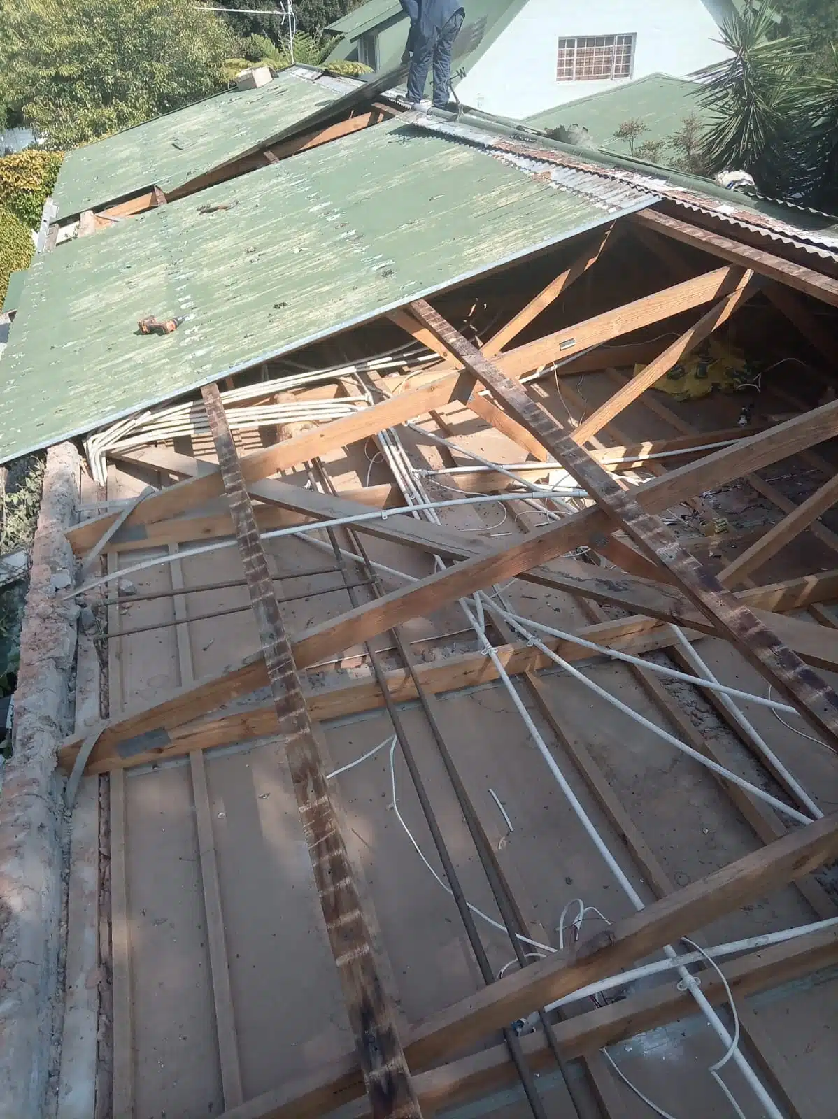Corrugated roof restoration in Douglasdale, project photo 12